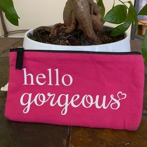 Macy’s Hello Gorgeous Cosmetic Bag